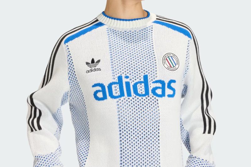 adidas Adicolor Blockcore Lightweight Long-Sleeve Pullover KQ5085 - White gallery