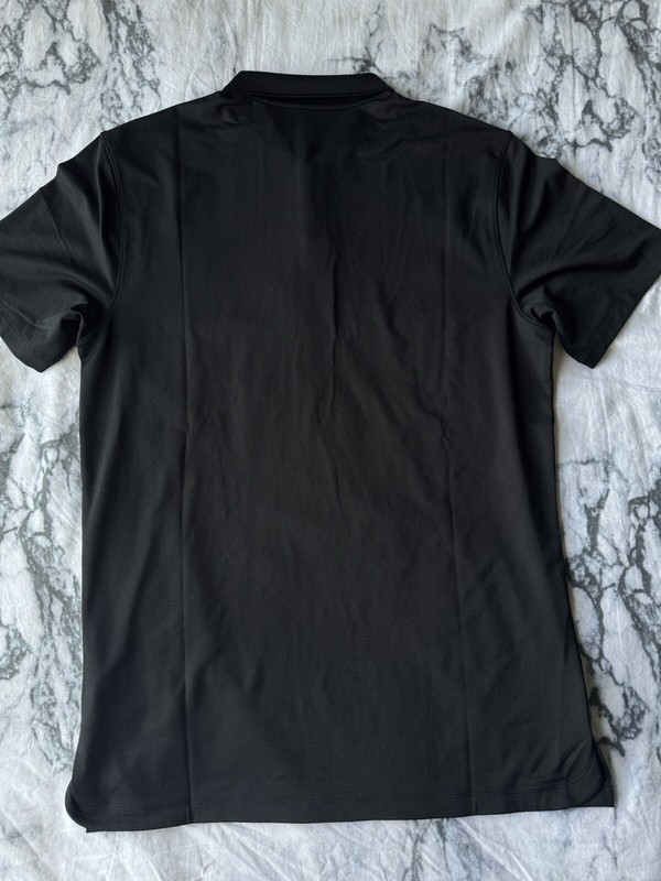 Nike Pro Elite Track & Field Uganda Team Issued Black Polo Shirt Mens Size Small gallery