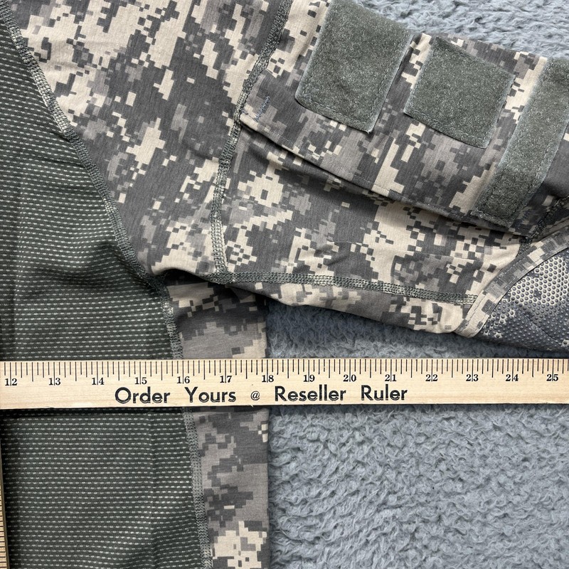 Massif Army ACS Combat Shirt Mens Small Camo Flame Resistant Long Sleeve USA gallery