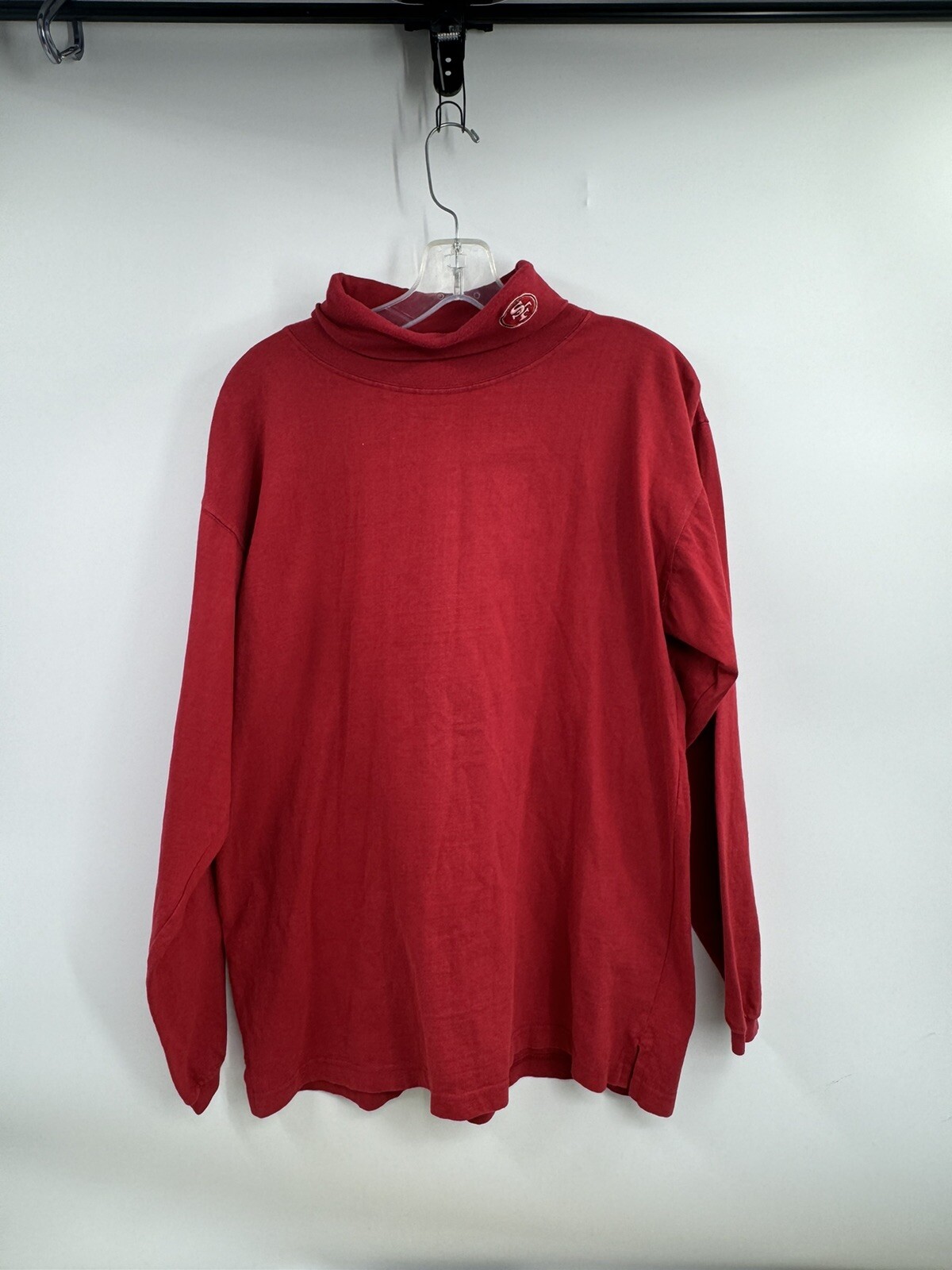 Vintage San Francisco 49ers Turtleneck Men’s M Red NFL The Edge Team Apparel 90s gallery