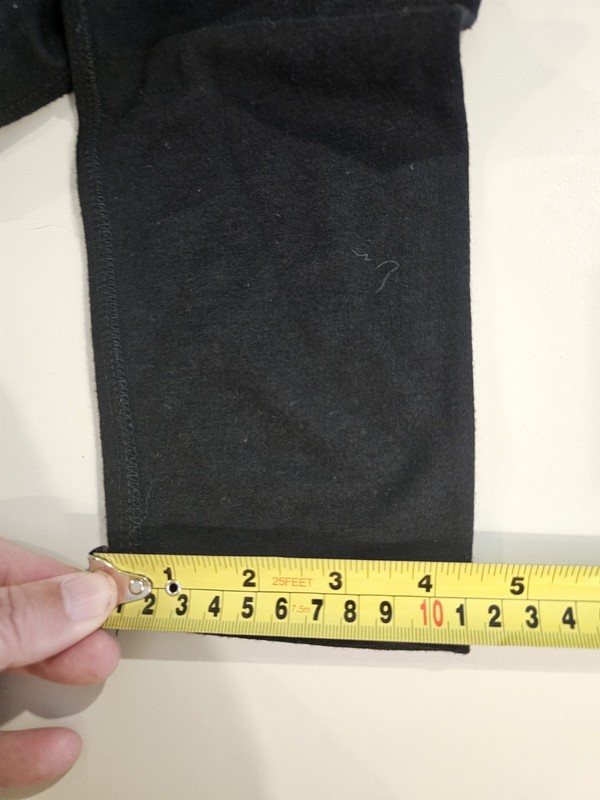 Omni Wool Mens Small Black Base Layer Top & Bottom gallery