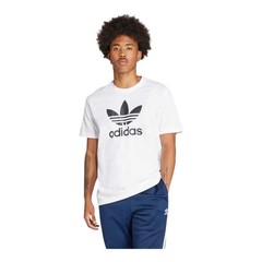 Adidas Originals Adicolor Trefoil Mens Tee White T Shirt IV5353 Size M