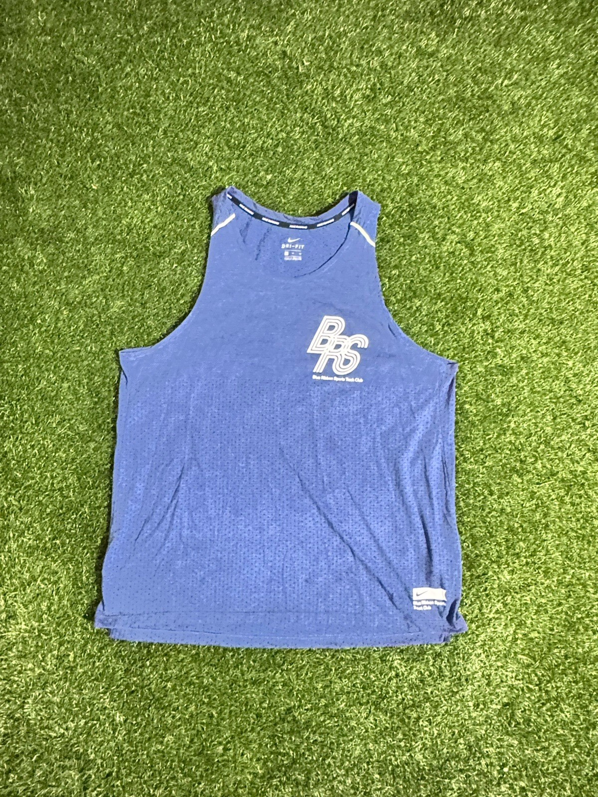 Nike Blue Ribbon Sports Track Club Running Tank Sz XL gallery