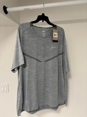 Nike Men’s Core Dri-FIT ADV Techknit Short Sleeve Running Shirt DM4753-084 XXL