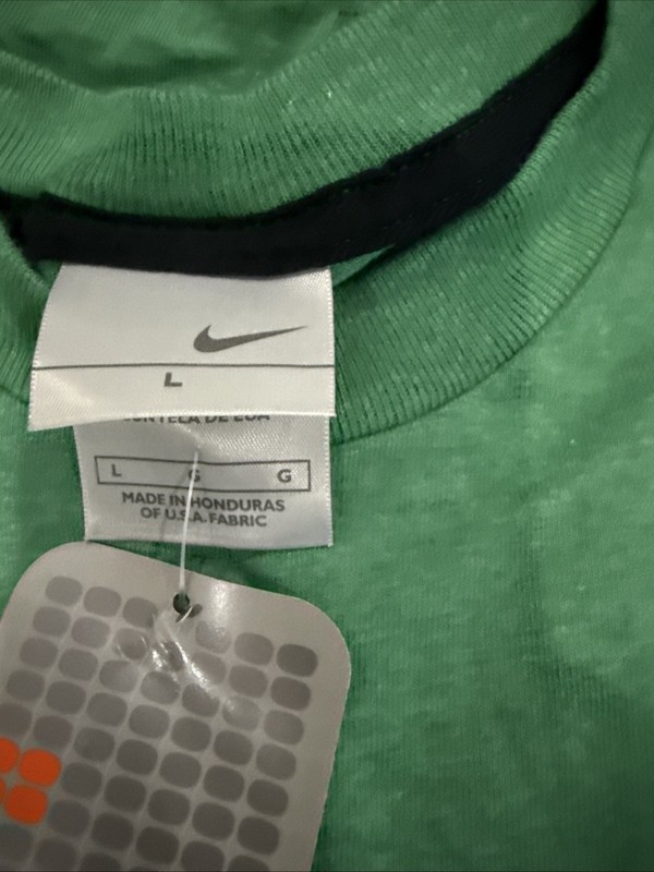Nike Basketball A-A-A Intermural Champion League Short Sleeve Size L Green gallery