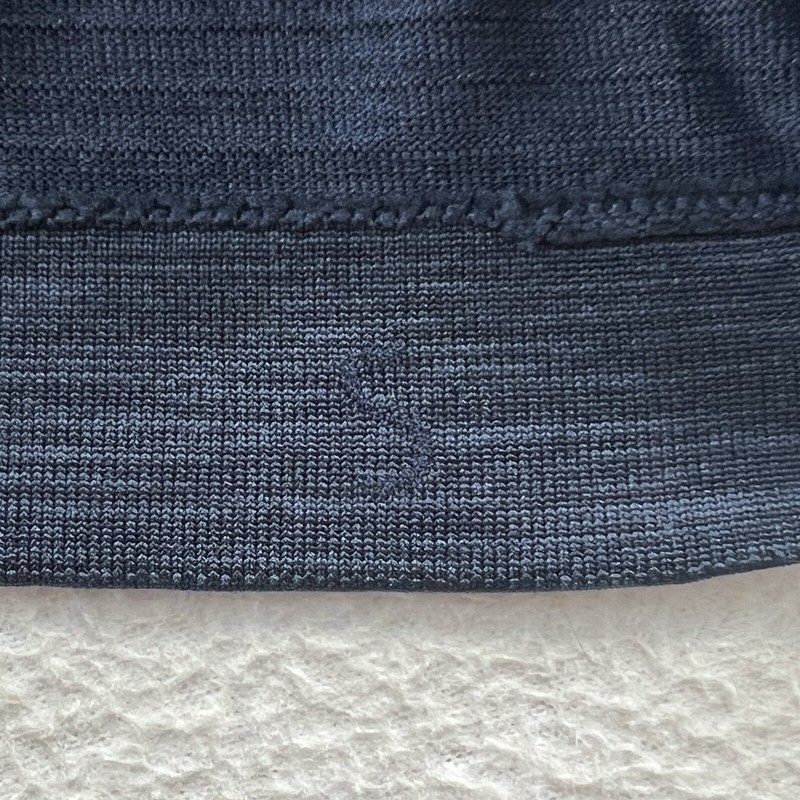 Lululemon Men Mineral Blue Nautical Navy Metal Vent Tech LS Long Sleeve Shirt S gallery