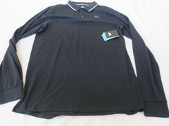 Nike Collar Long Sleeve Shirt Black Color – NWT