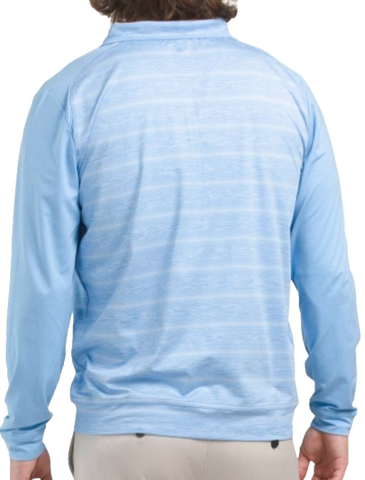 johnnie-O Men's Golf Bert Performance 1/4 Zip Pullover Maliblu Size M NWT $128 gallery