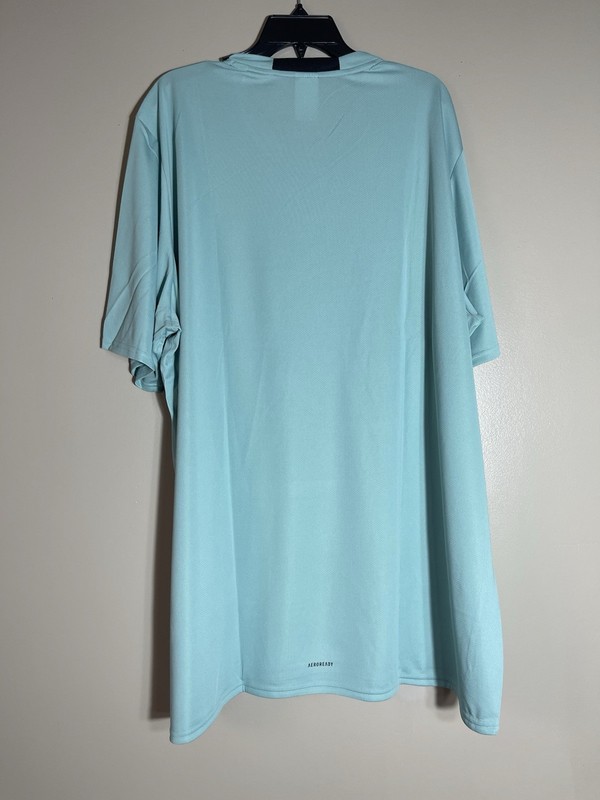 adidas Men's Activewear T-shirt Designed for Movement Big & Tall Size 2XL Green gallery