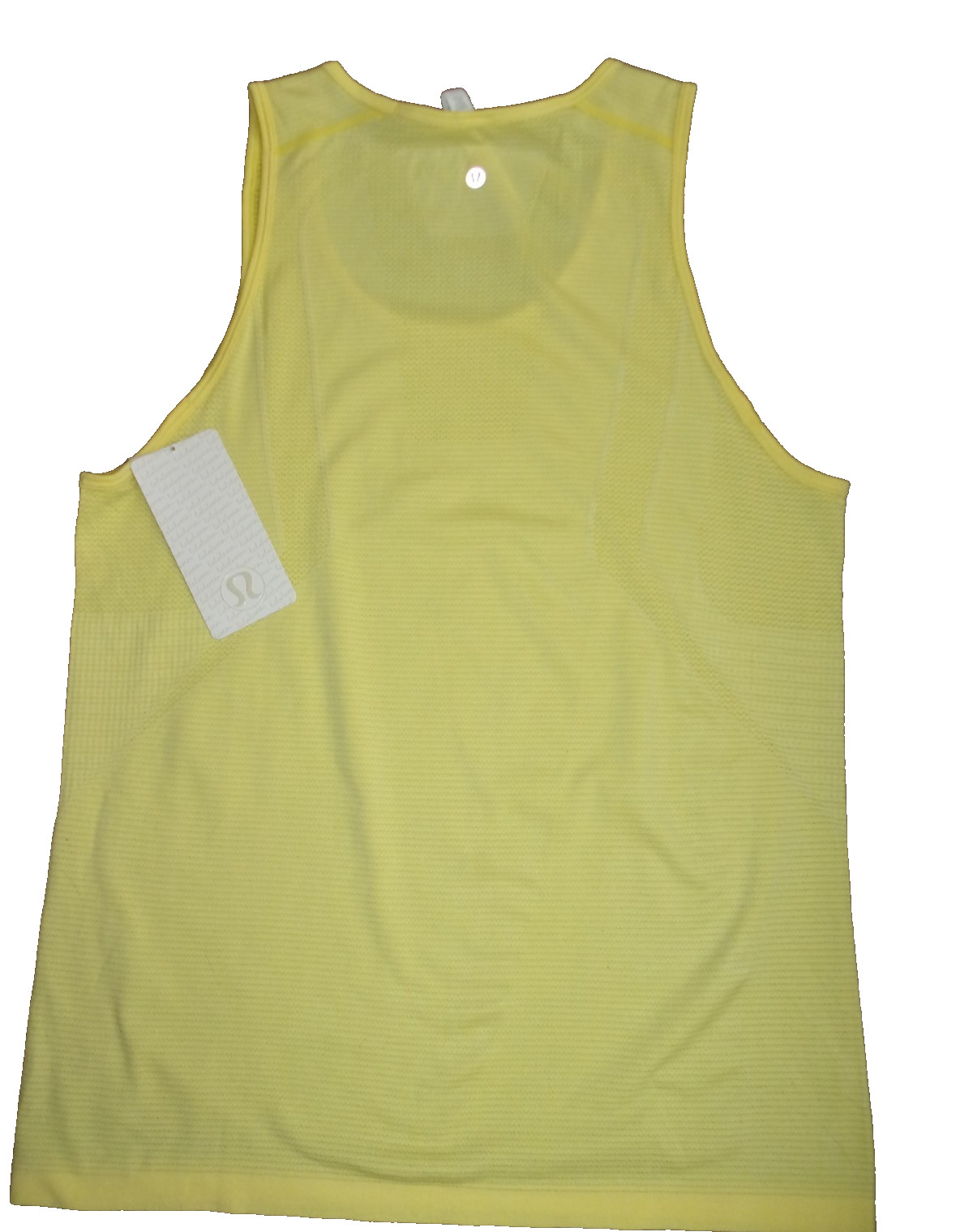 NWT MENS YELLOW LULULEMON METAL VENT TECH TANK TOP L gallery