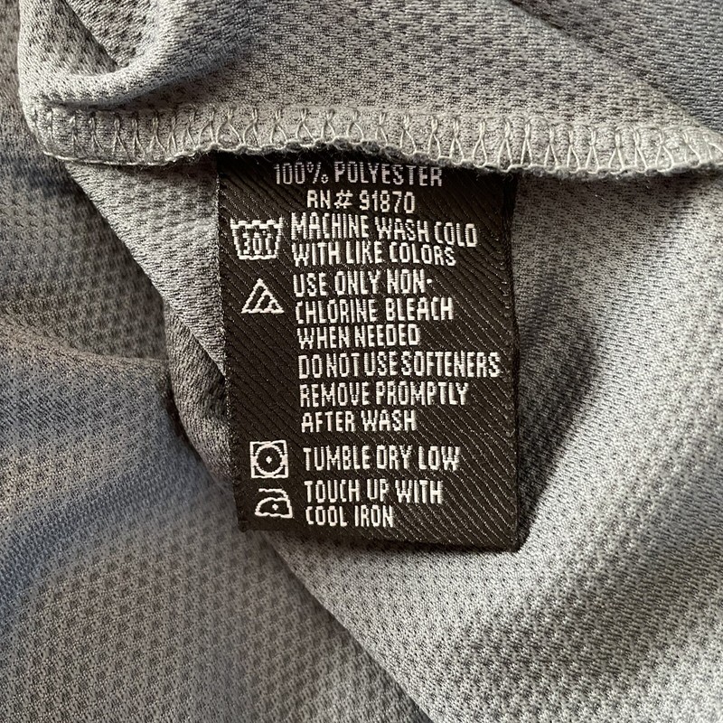 Bolle Active Men's T-Shirt Size Small Crew Neck Orange/Gray NWT gallery
