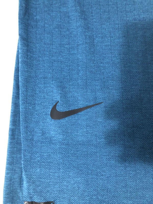 BLUE NIKE TECH 14 09 11 05 RUNNING ATHLETC SHIRT MENS M MEDIUM gallery