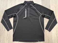 Sunice Men’s Black Allendale 2.0 Element 1/4 Zip Golf Pullover – XL