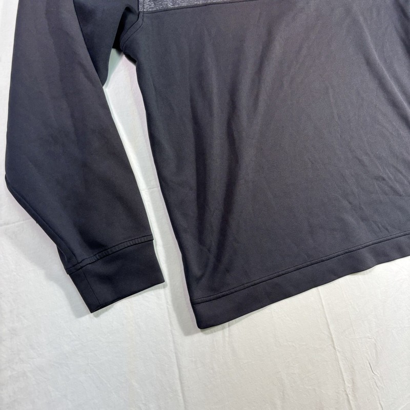 FootJoy Golf Performance Men’s 1/4 Zip Golf Pullover, Size Large Black/Gray gallery