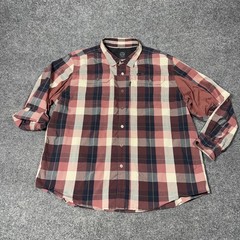 Wrangler ATG Shirt Mens 2XL Multicolor Long Sleeve Plaid Button Down Hiking Top