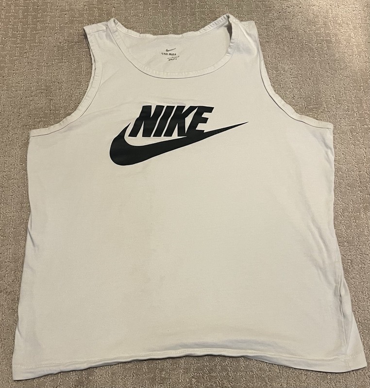 Men’s Nike Large Tank Tops Red White Black Lot Of 3 gallery