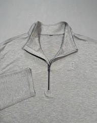 Vuori Pullover Mens XL Gray Ease Performance 1/2 Zip 2.0 Detroit Tigers MLB