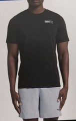 PUMA LOGO TEE 2XLARGE BLACK