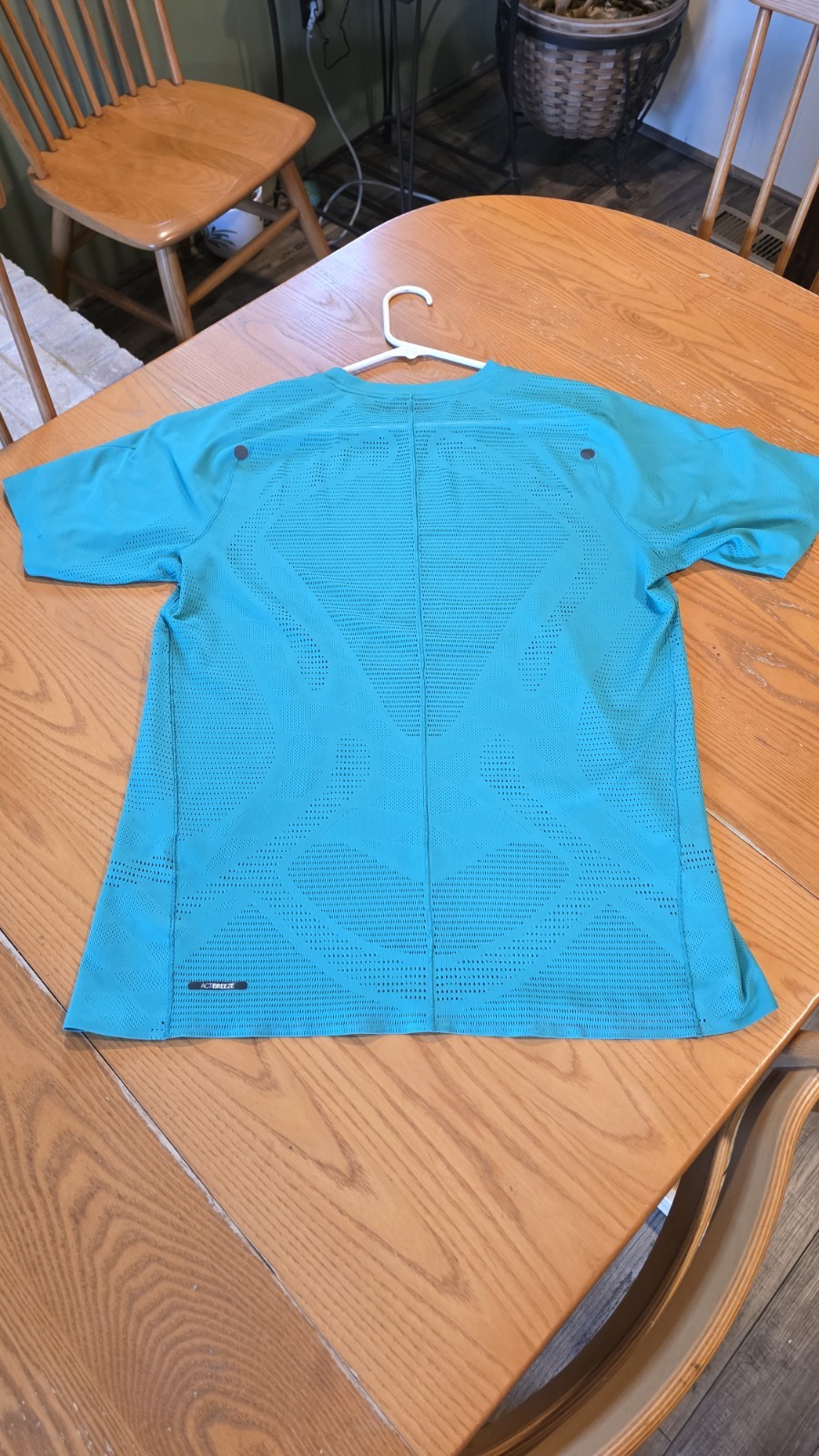 ASICS METARUN SHORT SLEEVE TOP - Men's Aqua Running Active Shirt - Medium gallery