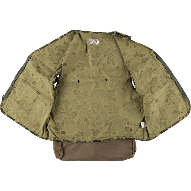 Vintage 80'S-90'S Red Head Blue Bill Camouflage Pattern Hunting Vest Men's S... gallery