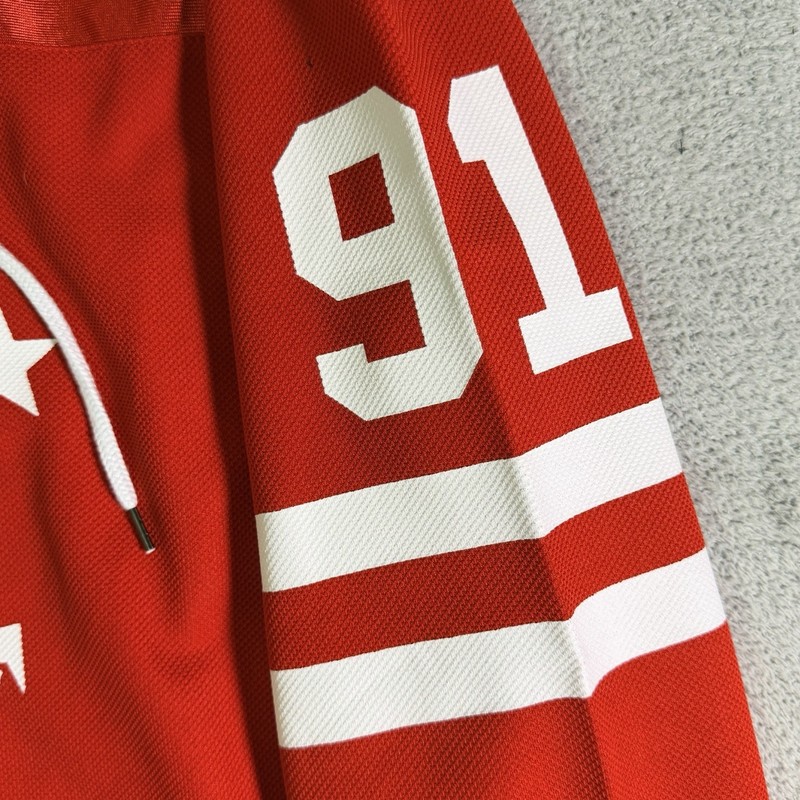 Vintage Southpole MCMXCI 1991 Red Hockey Jersey 1999 Athletic Collection Size XL gallery