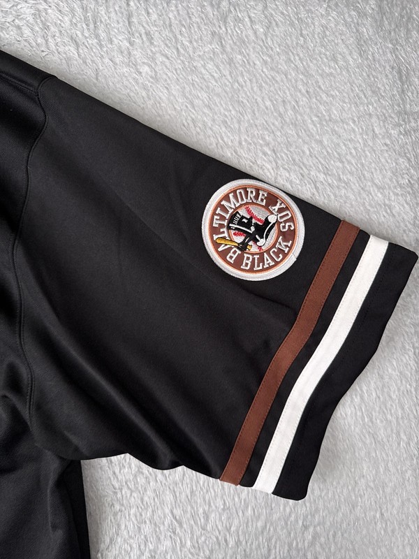 Baltimore Black Sox Baseball Jersey Mens 3XL Black Big Boy Gear NLBM 23 gallery