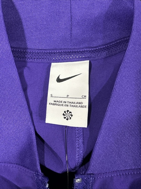 Nike Men’s 1/4 Zip Coach Jacket Purple Training Top HF7067-545 Size Small New gallery