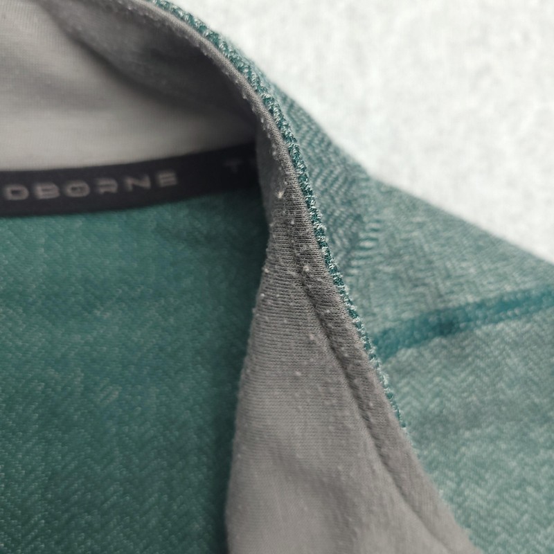 Under Armour HeatGear Pullover Mens 2XL Green Herringbone 1/4 Zip Long Sleeve gallery