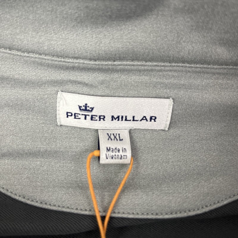 Peter Millar Mens Iron Perth Performance 1/4 Zip Lincoln Financial Group Sz XXL gallery