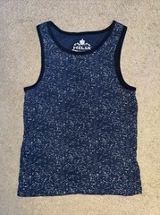Helix Men’s Navy Total Eclipse Tank Top, Size Xlg