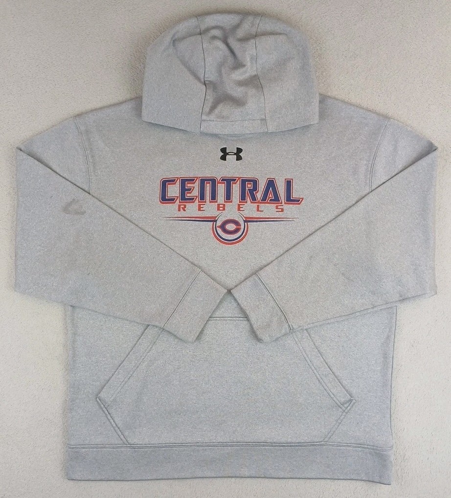 Chicago Bears Hoodie Under Armour Sweatshirt Men's M Gray *Read Description* gallery