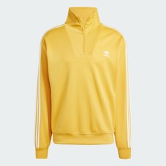 Adidas Originals Mens ADICOLOR FUNNEL NECK TRACK TOP IX5218 YELLOW TAKSE