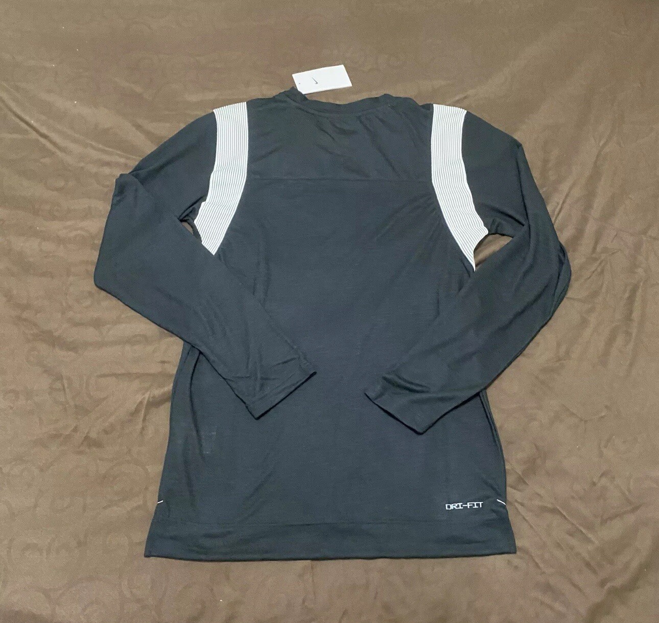 Nike Coaches Long Sleeve Dri-Fit Athletic Football Top Black DJ5118-010 Men's M gallery