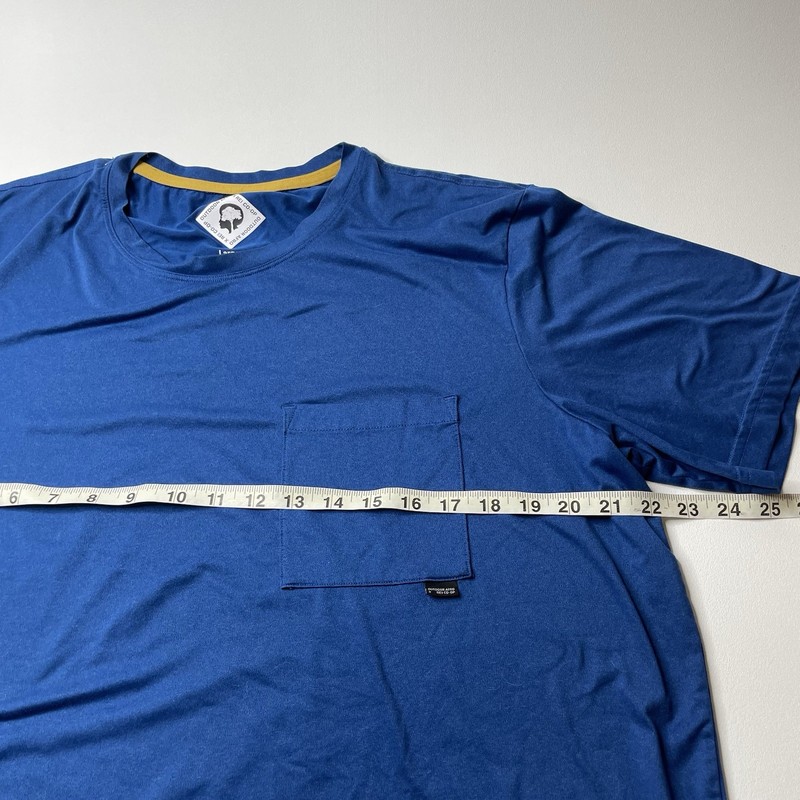 Outdoor Afro Rei Co-Op Tee Shirt Men's Sz L Blue Trail Lightweight Breathable gallery