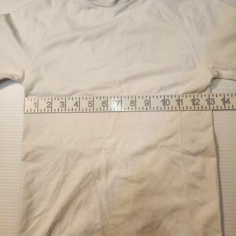 Showers Pass Shirt XS/S White Merino Wool Blend Baselayer short sleeve gallery