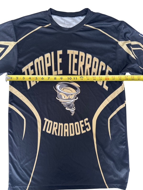 Holloway Dry-Excel Temple Terrace Tornadoes Softball Jersey M Black & Gold gallery