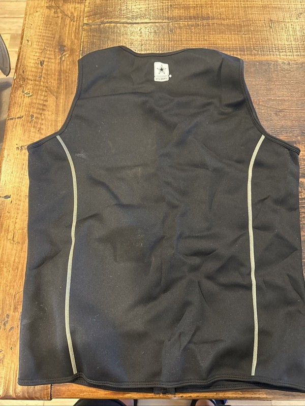 NEW Official U.S. Army Neoprene Zip-up Water Training Vest, Large gallery
