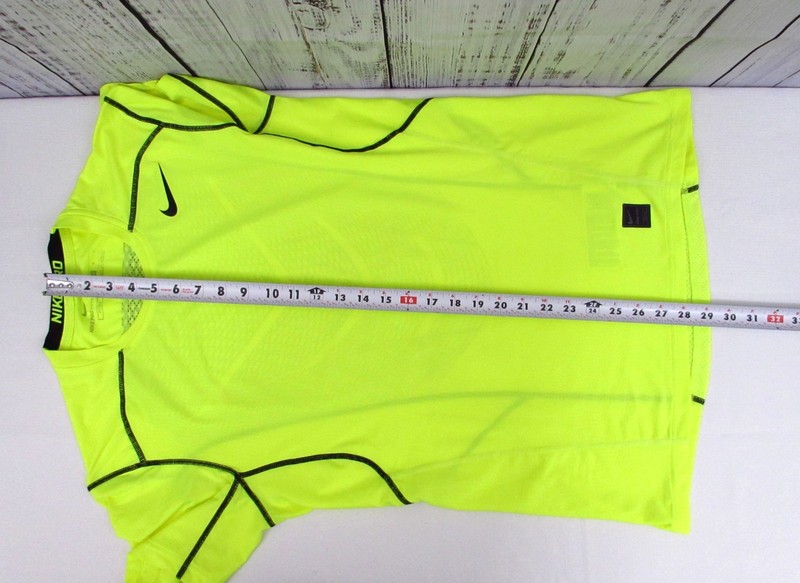 Nike Pro Hypercool Fitted Shirt Men's Volt Neon Dri-Fit 895006-702 gallery