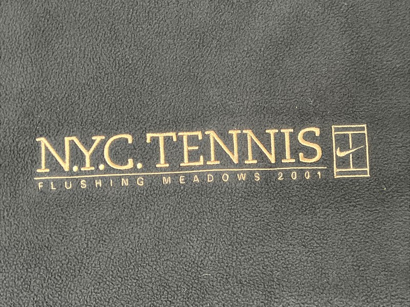 Nike Mens Therma Fit Tennis New York City NYC Black Large long sleeve Fleece gallery