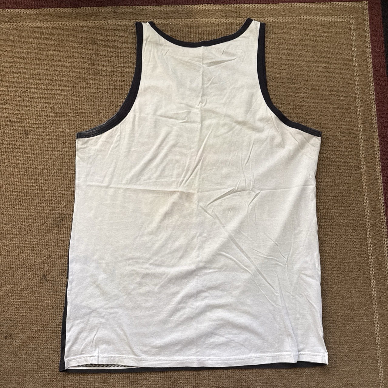 Iron Fist Men's Graphic Print Tank Top Black/White XL Round Neck Cotton gallery