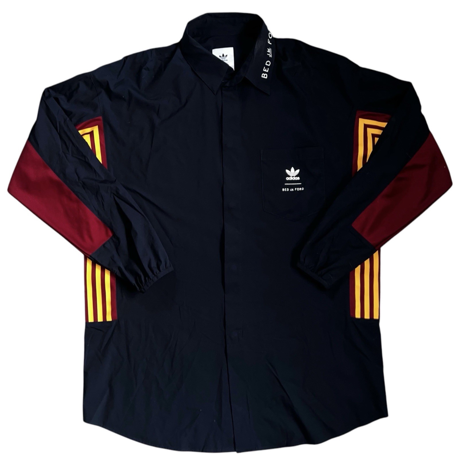 Mens Adidas Originals Bed J.W. Ford Game Shirt Sports Jacket Large gallery