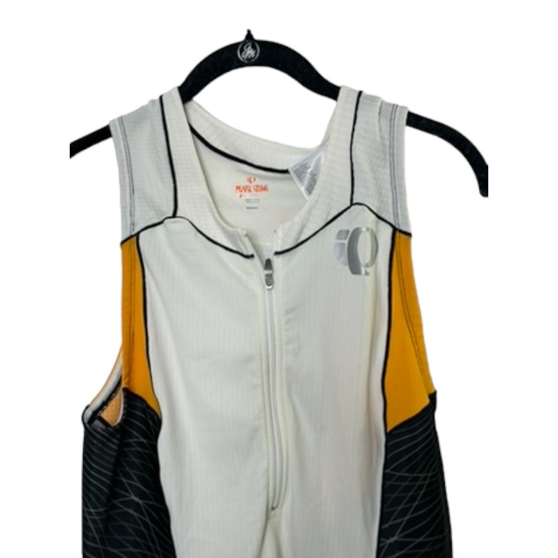 Pearl izumi ELITE Series Tri Singlet Form Fit 1/2 Zip Men's Medium New $70 gallery