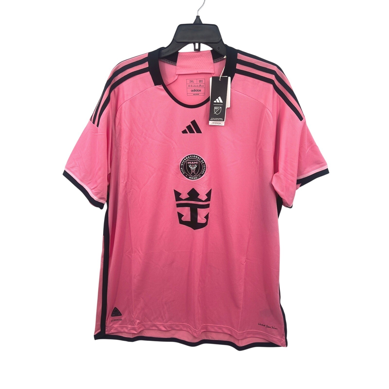 Adidas Inter Miami CF 24/25 Home Authentic Jersey Mens 2XL Lionel Messi Era NWT gallery