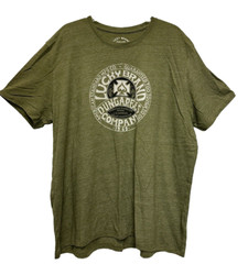 Lucky Brand “Too Tough To Die” Green T-Shirt Logo Men’s Size XXL