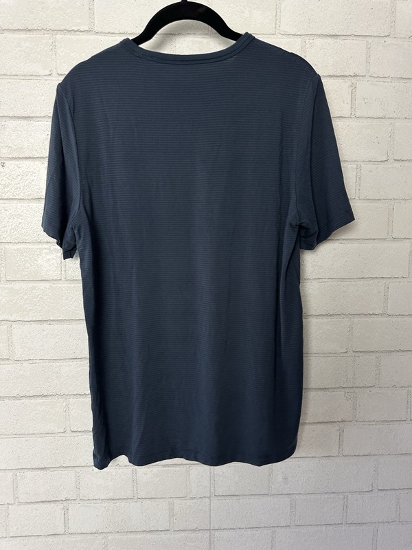 VUORI Men’s Stripe Tee Striped Men's Size Medium M Gray Charcoal Gray gallery