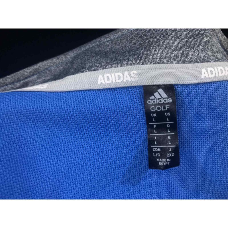Adidas Equipment Golf 1/4 zip Pullover Baby Blue L New ADVR0824 gallery