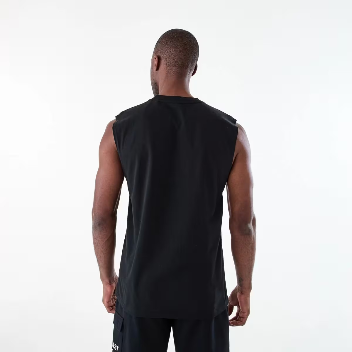 Mens Everlast Sleeveless Black Camo Muscle Top Size L gallery