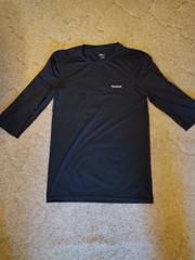 Reebok Play Dry Long Sleeve Shirt Men’s Size Medium Black