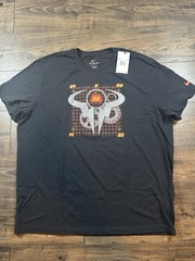 Nike Court Dri-FIT Rafa Nadal Tennis T-Shirt Bull Logo FZ8113-010 Mens 3XL