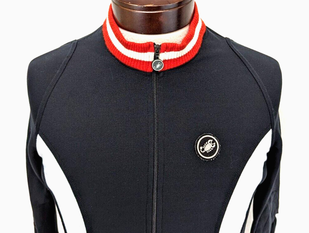 Vtg CASTELLI Men's Cycling Jersey Jacket L/S Made in ITALY Adult Fits M ~ RARE * gallery